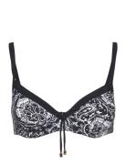 Flowers Bikini Covering Underwired Bra  Swimwear Bikinis Bikini Tops W...