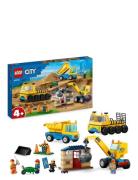 Entreprenørmaskiner Og Nedrivningskran Toys Lego Toys Lego city Multi/...
