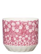 Huvila Plant Pot 100X120Mm Home Decoration Flower Pots Pink Arabia