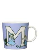 Moomin Mug 04L Abc M Home Tableware Cups & Mugs Coffee Cups Purple Ara...