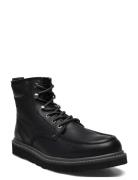 Jfwaldgate Moc Leather Boot Sn Snørestøvler Black Jack & J S