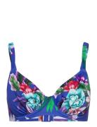 Halkidiki Uw Gathered Full Cup Bikini Top 32 G Swimwear Bikinis Bikini...