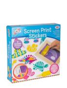 Screen Print Stickers Toys Creativity Drawing & Crafts Craft Craft Set...