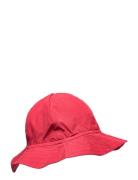 Poplin Hat Baby Solhat Red Müsli By Green Cotton