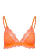 Love Lacy Lingerie Bras & Tops Soft Bras Bralette Orange Love Stories