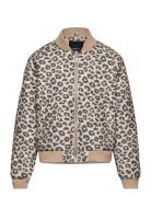 Nkfmasja Quilted Bomber Jacket Bomberjakke Beige Name It