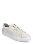 Type - Off White Suede Low-top Sneakers Cream Garment Project