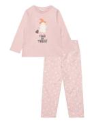 Halloween Pyjamas Pyjamassæt Pink Mango