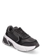Low Top Lace Up Low-top Sneakers Black Calvin Klein