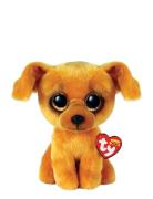 Zuzu - Tan Dog Reg Toys Soft Toys Stuffed Animals Multi/patterned TY