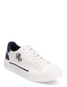 Daisie Leather Sneaker Low-top Sneakers White Lauren Ralph Lauren