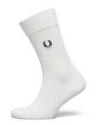 Classic Laurel Wreath Sock Underwear Socks Regular Socks White Fred Pe...