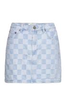 Skirt Kort Nederdel Blue Sofie Schnoor