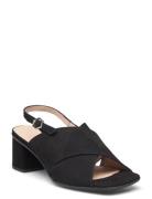 Dagmar Sandal Med Hæl Black Wonders