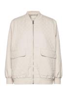 Fqbomby-Jacket Bomberjakke Cream FREE/QUENT