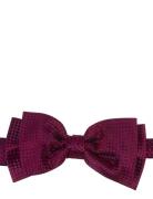 Solid Silk Bow Tie Butterfly Burgundy Portia 1924