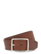 Jeans Buckle 3.5 Accessories Belts Classic Belts Brown Tommy Hilfiger