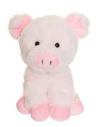 Teddy Farm, Sitting Pig Toys Soft Toys Stuffed Animals Pink Teddykompa...