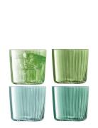 Gems Tumbler 310Ml Assorted Jade Set 4 Home Tableware Glass Drinking G...