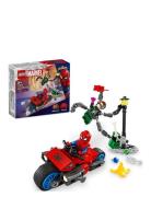 Motorcykeljagt: Spider-Man Mod Doc Ock Toys Lego Toys Lego Super Heroe...