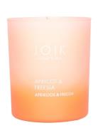 Joik Home & Spa Scented Candle Apricot & Fresia Duftlys Nude JOIK