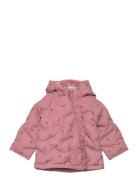 Jacket Quilted Aop Outerwear Jackets & Coats Quilted Jackets Pink Miny...
