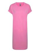 Cukajsa T-Shirt Dress Knælang Kjole Pink Culture