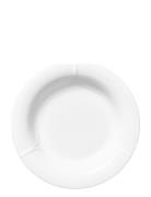 Pli Blanc Plate Deep Home Tableware Plates Deep Plates White Rörstrand