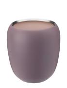 Ora Vase H 17.9 Cm Dusty Rose Home Decoration Vases Pink Stelton
