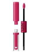 Shine Loud Pro Pigment Lip Shine Lipgloss Makeup Pink NYX Professional...