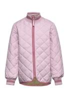Husky Outerwear Jackets & Coats Quilted Jackets Pink Molo