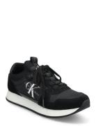Runner Sock Laceup Ny-Lth W Low-top Sneakers Black Calvin Klein