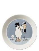 Moomin Plate 19Cm Moominpappa Home Tableware Plates Small Plates Grey ...