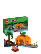The Pumpkin Farm Set With Steve Figure Toys Lego Toys Lego Minecraft M...
