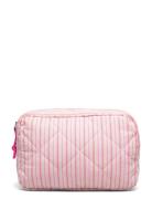 Stripel Mini Malin Bag Toilettaske Pink Becksöndergaard