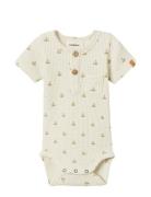 Nbmfrede Ss Body Lil Bodies Short-sleeved Cream Lil'Atelier