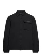 Ripstop Overshirt Tynd Jakke Black Fred Perry