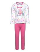 Long Pyjamas Pyjamassæt Pink Gurli Gris