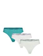 3 Pack Brazilian  Lingerie Panties Brazilian Panties Green Calvin Klei...