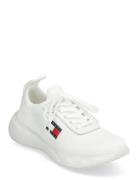 Tjw Knit Runner Low-top Sneakers White Tommy Hilfiger