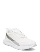 Eva Runner Lowlaceup Mix In Mr Low-top Sneakers White Calvin Klein