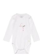 Bebe- Bodysuit Bodies Long-sleeved White Hust & Claire