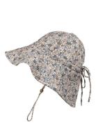 Sun Hat - Blue Garden Light 2-3Y Solhat Multi/patterned Elodie Details