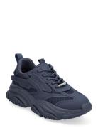 Possess Sneaker Low-top Sneakers Navy Steve Madden