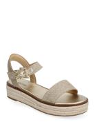 Richie Espadrille Flade Sandaler Gold Michael Kors