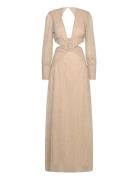 Mabel Maxi Dress Maxikjole Festkjole Gold Love Lolita