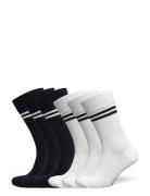 Sock Cotton 6-P, Multi 115S24 6 Pc/Pack Underwear Socks Regular Socks ...