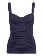 Ravenna Solid Tankini Tankini Badedragt Navy Panos Emporio