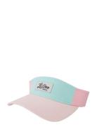 Lil' Boo Block Pink/Turquoise Visor Accessories Headwear Caps Multi/pa...
