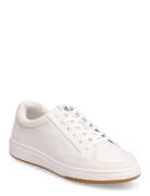 Hailey Leather & Suede Sneaker Low-top Sneakers White Lauren Ralph Lau...